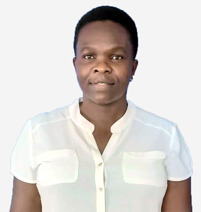 Dr Apica Betty a BOD member at the hepatitis Aid Organization